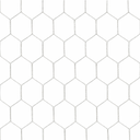 Junioren voetbaldoelnetten 6-hoekige mazen - 3,5 mm PP - 5,15 m breed, 2,05 m hoog, diepte 0,80 m boven en 1,50 m onder 