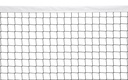 Volleybal wedstrijdnet - 3 mm PP - maas 10 cm - hoogte 1,00 m, lengte 9,50 m- zwart -6-punts bevestiging, kevlar touw 11,70 m - 5 cm brede witte band bovenaan