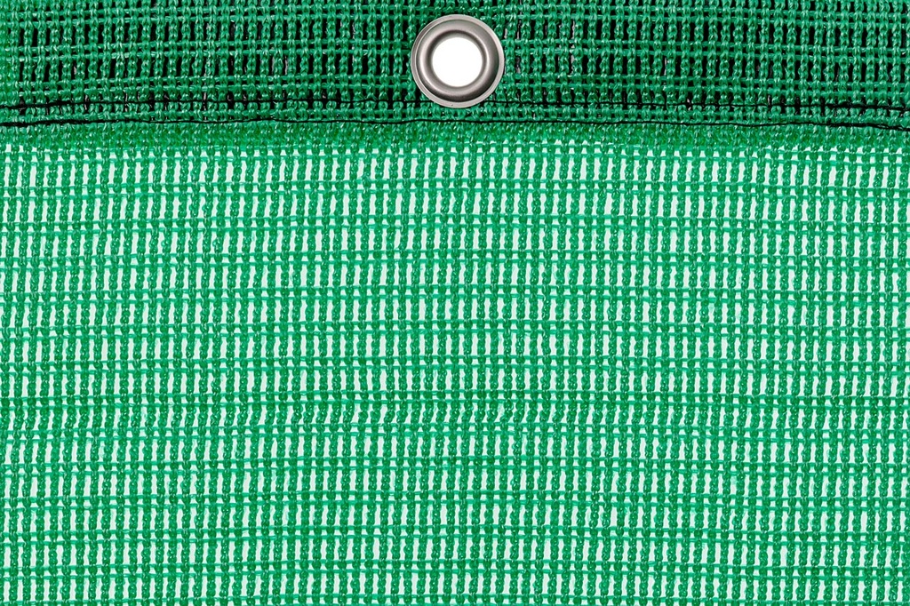 Bâche - PP 550 g/m² - oeillets tous les 50 cm - vert