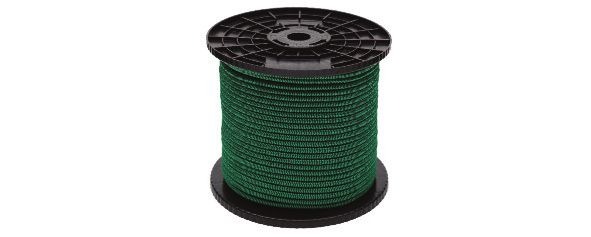 Elastiek spankoord Ø 10 mm - PP - wit