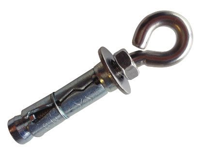 Douille avec oeil M8 - inox