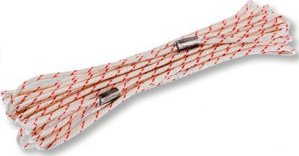 Kevlar Spannseil 5mm - 11,70m lang mit Ösen