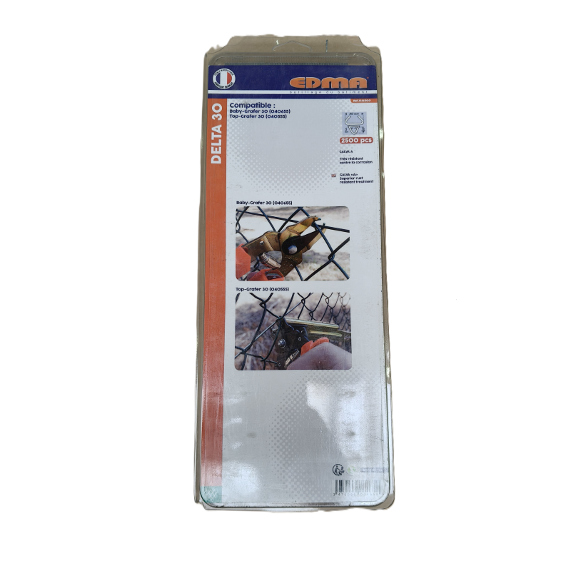 Staples DELTA 30 - 2500 pieces - galvanized