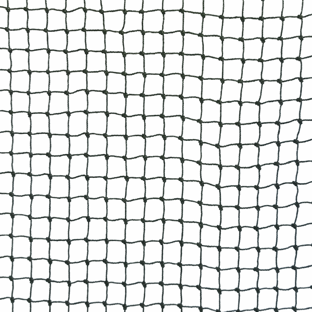 Netz - 1,2 mm PE geknotet - 3 x 5 x 380d - Maschenweite 2 cm - schwarz - eingefasst