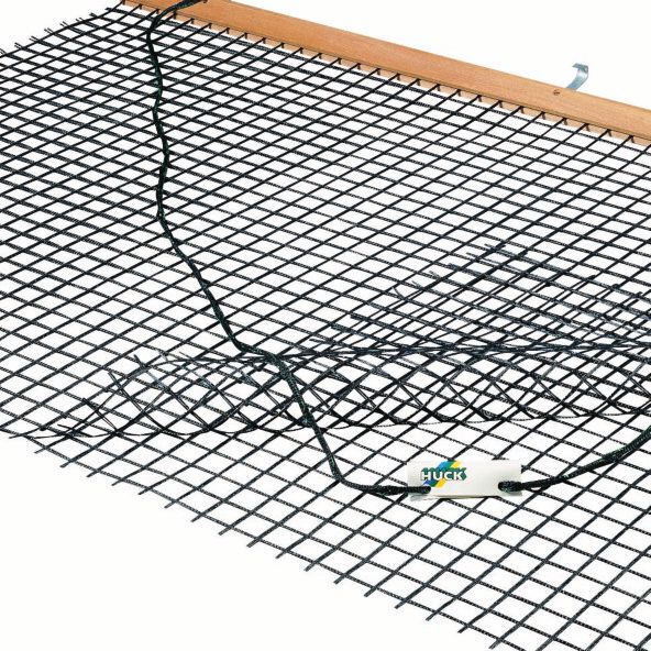 Tennis drag net double layer - mesh 4 cm - 2 mx 1.50 m - coated PES