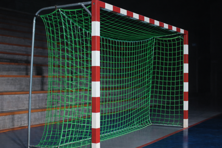 Vanglappen voor handbal - 4 mm PP - 2,00 m x 3,00 m - groen