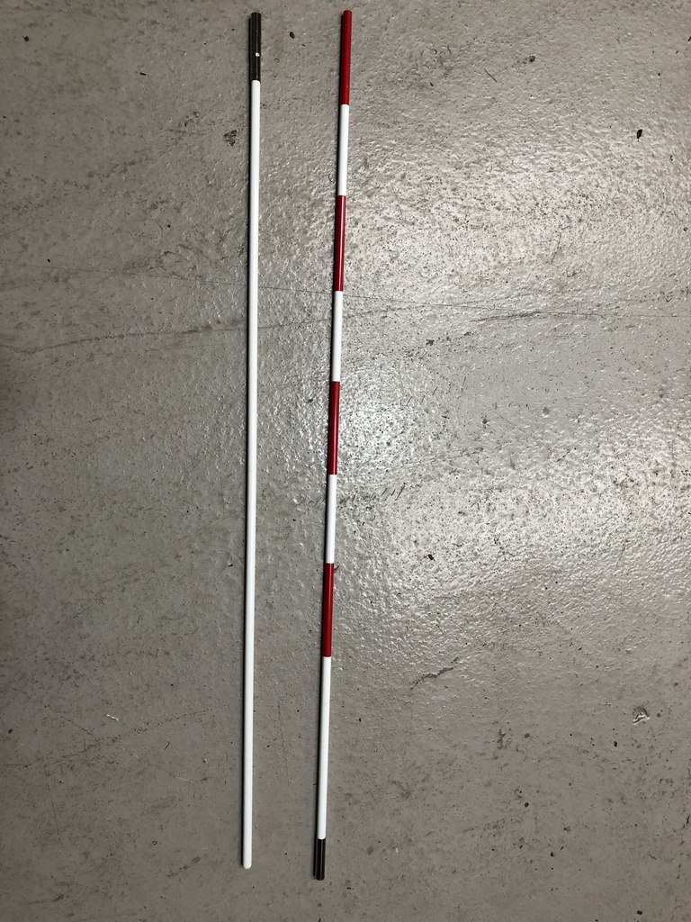 Volleyball antennas - two-piece - 1.80 m long - without antenna holder