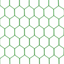 Football goal nets 6-sided mesh - 3.5 mm PP - 7.50 m wide, 2.5 m high, depth 0.80 m above and 2.00 m below