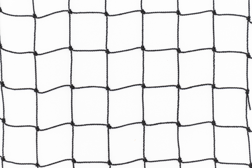 filet - 0,9 mm PE noués - 3 x 2 x 600d - maille 2.8 cm- bordé