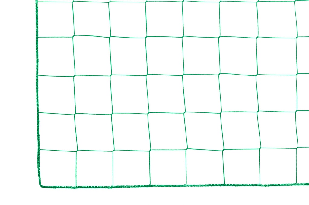 Net - 2,5 mm PP knooploos - maas 12 cm - omzoomd