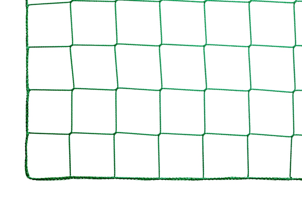 Net - 3 mm PP knooploos - maas 12 cm - omzoomd