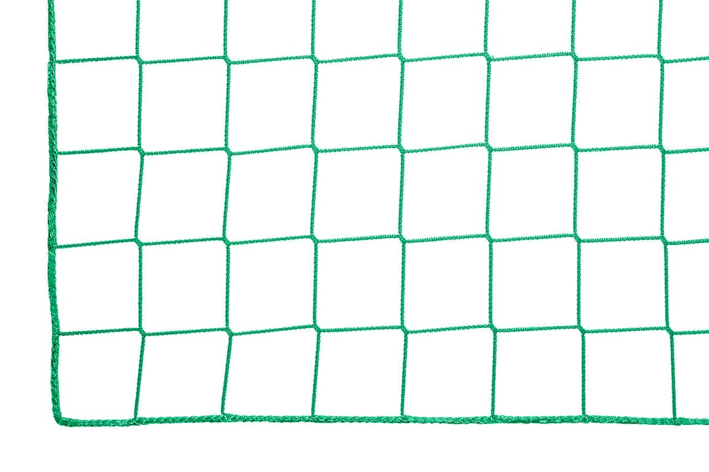 Filet - 4 mm PP sans noeuds - maille 10 cm - bordé