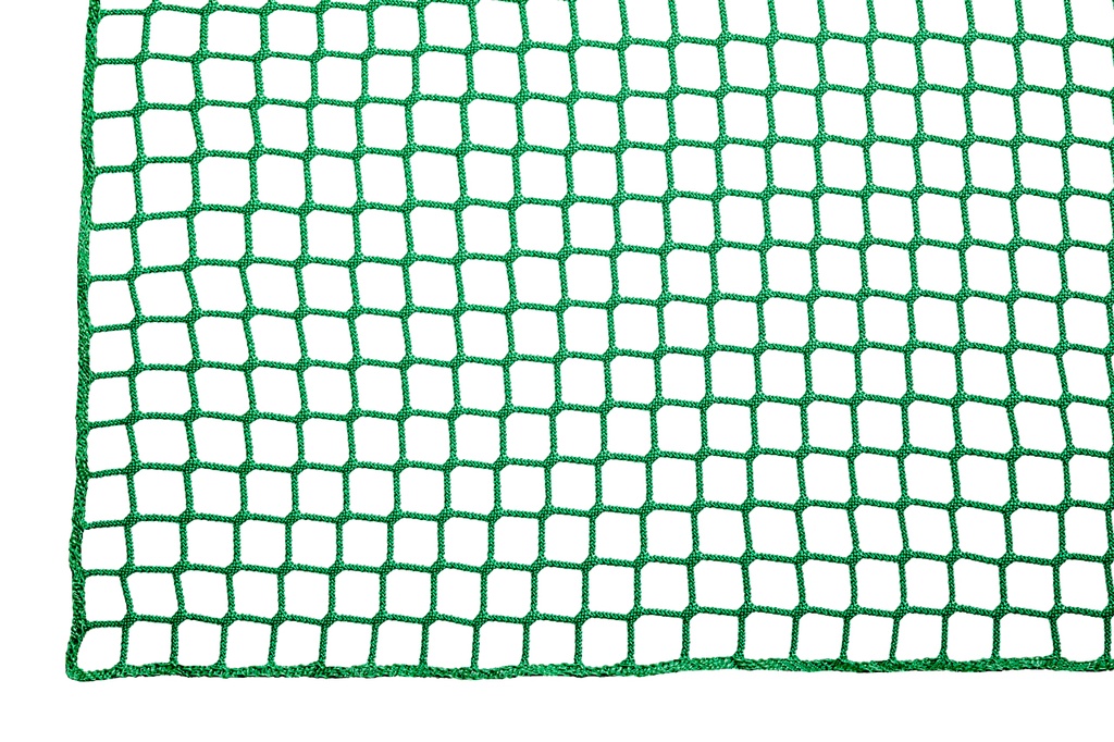 Net - 5 mm PP knooploos - maas 3 cm - omzoomd
