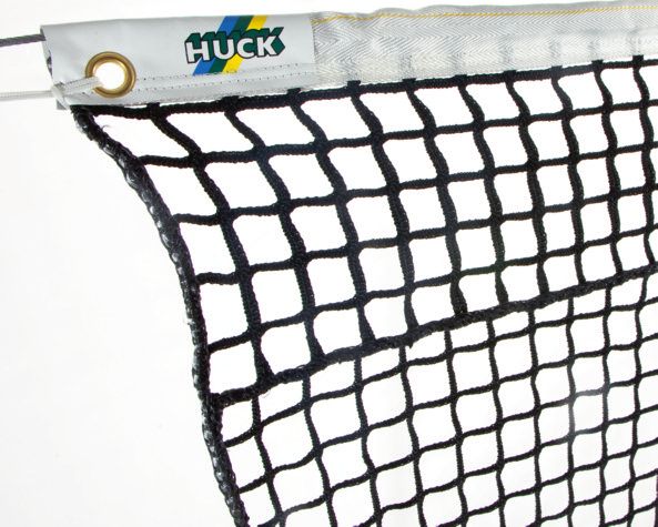 Tennisnetz Doppelmaschen - 3mm PE - 12,72m x 1,07m - mit Stahlkasten 13,20m