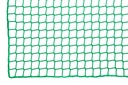 Side wall safety net in accordance with EN1263-1 - type U - class B1 - 5 mm PP - energy absorption ± 9.0 kJ - minimum breaking strength 3.2 kN - mesh 4.5 cm - 2.00 mx 10 m - with Isilink ties every 75 cm (34 pieces/net)