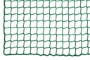 Side wall safety net in accordance with EN1263-1 - type U - class A1 - 5 mm PP - energy absorption ± 9.0 kJ - minimum breaking strength 3.2 kN - mesh 6 cm - 1.50 m x 10 m - with Isilink binders every 75 cm (32 pieces/net)