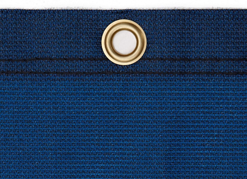 Bâche - PE 320 g/m² - oeillets tous les 50 cm -  ignifugé