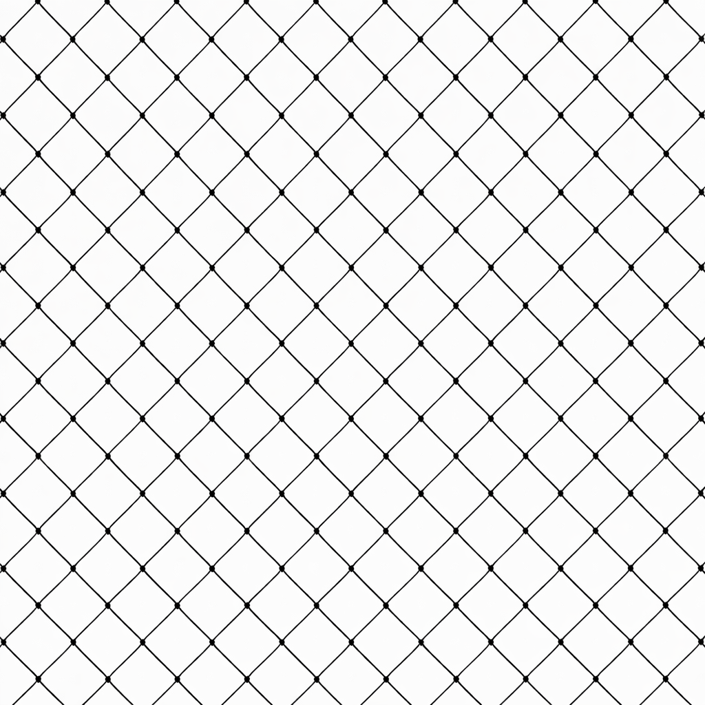 Filet - 1,2 mm PE noués - 3 x 5 x 380d - maille losange 6 cm - noir - non bordé
