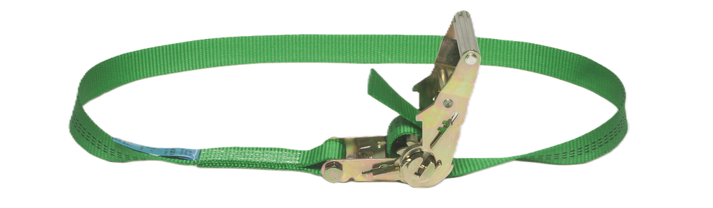 Zurrgurt 1-teilig – 35 mm – mit schwerer Ratsche – 3000 kg