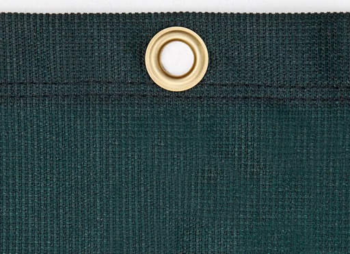 Bâche - PE 320 g/m² - oeillets tous les 50 cm -  ignifugé