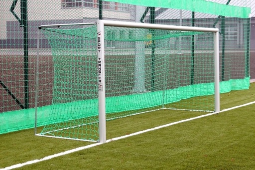 Junior-Fußballtornetze - 3mm PP - 5,15m breit, 2,05m hoch, Tiefe 1,00m oben und 1,00m unten
