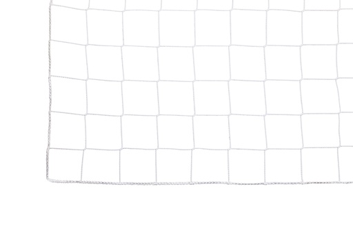 [216PLA100-02] Ökonetz - 3mm PLA - knotenlos - Maschenweite 10cm - weiß - eingefasst