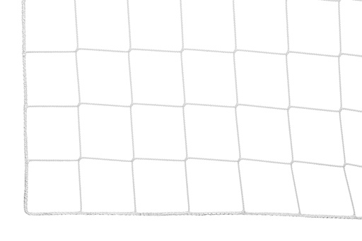 [210PLA100-02] Ökonetz - 4 mm PLA - knotenlos - Maschenweite 10 cm - weiß - eingefasst
