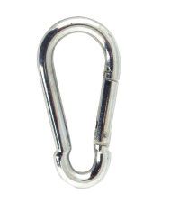 [2016] Mousqueton - acier galvanisé, charge de rupture 12kN - 12 cm x 11 mm