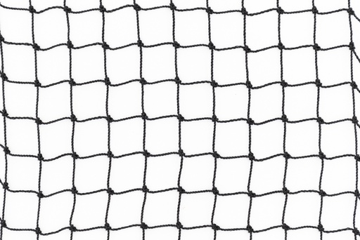 Net - 0,9 mm PE geknoopt - 3 x 2 x 600d - maas 1,9 cm - omzoomd