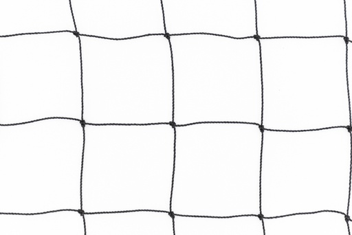 Net - 0,9 mm PE geknoopt - 3 x 2 x 600d - maas 5 cm - omzoomd