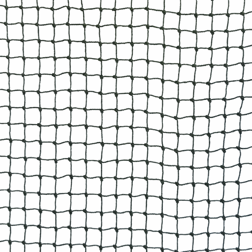 [1030-020-06] Net - 1,2 mm PE geknoopt - 3 x 5 x 380d - maas 2 cm- zwart - omzoomd