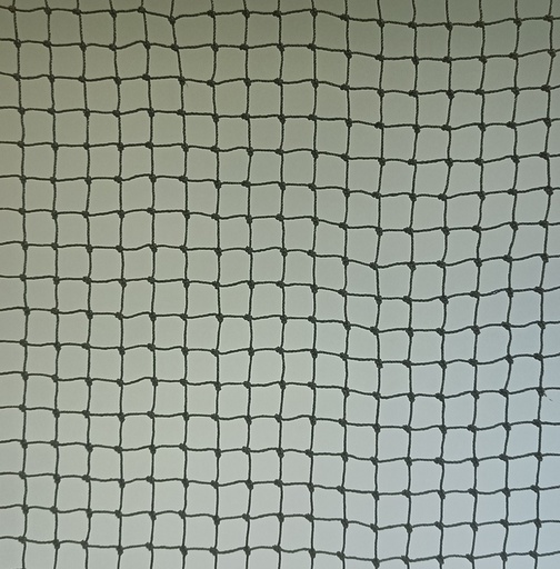 [1030-020-06] Netz - 1,2 mm PE geknotet - 3 x 5 x 380d - Maschenweite 2 cm - schwarz - eingefasst