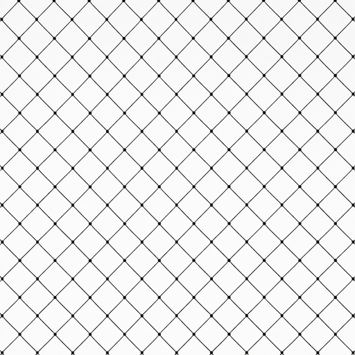 [1030R-050-06] Net - 1,2 mm PE geknoopt - 3 x 5 x 380d - ruitmaas 5 cm - zwart - niet omzoomd