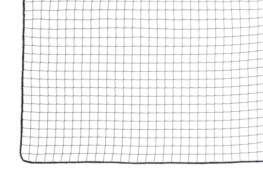 Net - 1,5 mm PP knooploos - maas 3 cm - omzoomd