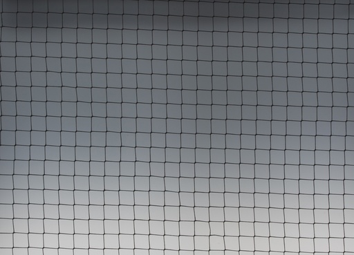 filet - 1 mm PP sans noeuds - maille 3 cm - bordé