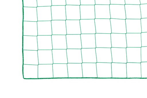 Net - 2,5 mm PP knooploos - maas 10 cm - omzoomd