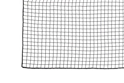 Net - 2,5 mm PP knooploos - maas 3 cm - omzoomd