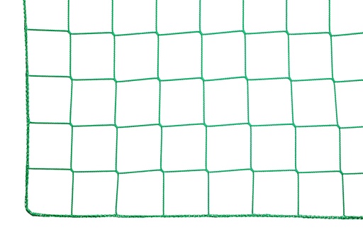 Net - 3 mm PP knooploos - maas 10 cm - omzoomd