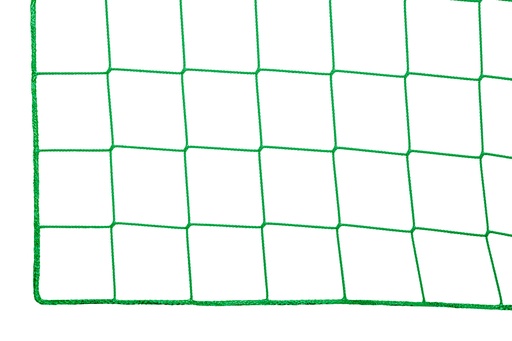 Net - 4 mm PP knooploos - maas 12 cm - omzoomd