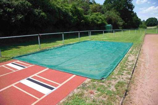 Spring box cover mesh 200g/m² reinforced all around with 4 recesses on the corners