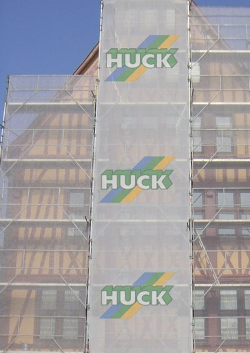 [7050P-02] Scaffolding net printed 50 g/m² - 2.00 mx 50 m - white