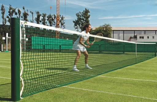 filets de tennis excalibur à mailles simples - maille 4,2 cm - 12,72 x 1,07 - 2,5 mm PES