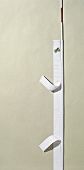 [5020] Volleyball-Antennenhalter aus beschichtetem PES mit Klettverschluss zur schnellen Montage