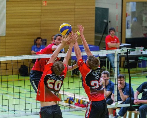 [5088-06] Volleybal wedstrijdnet - 3 mm PP - maas 10 cm - hoogte 1,00 m, lengte 9,50 m- zwart -6-punts bevestiging, kevlar touw 11,70 m - 7 cm brede witte band bovenaan, 5 cm brede witte band onderaan