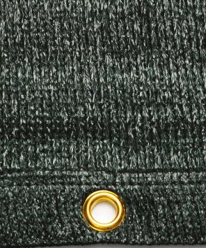 Zichtdoek 100% PE gebreid met zeilringen - 25 x 2.00m