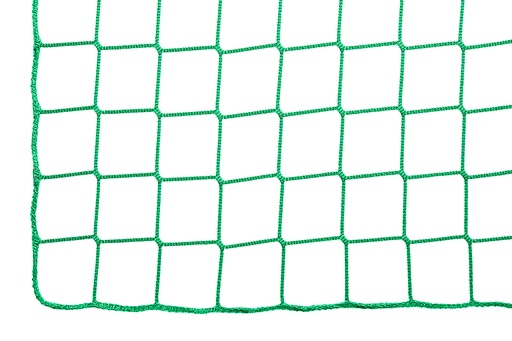 Side wall safety net in accordance with EN1263-1 - type U - class A2 - 5 mm PP - energy absorption ± 9.0 kJ - minimum breaking strength 3.2 kN - mesh 10 cm - 1.50 mx 5 m