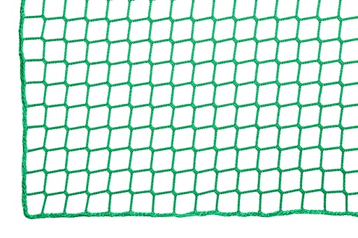 Side wall safety net in accordance with EN1263-1 - type U - class B1 - 5 mm PP - energy absorption ± 9.0 kJ - minimum breaking strength 3.2 kN - mesh 4.5 cm - 1.50 mx 5 m