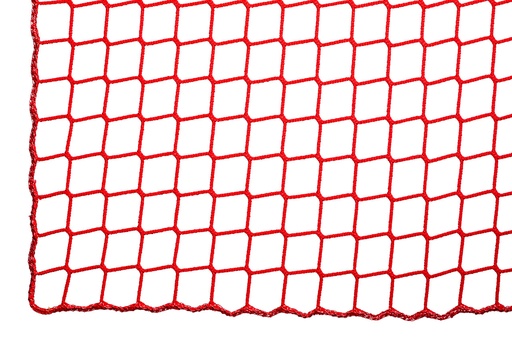Zijwandveiligheidsnet conform EN1263-1- type U - klasse A1 - 5 mm PP - energie opname ± 9,0 kJ - minimale breeksterkte 3,2 kN - maas 6 cm - 1,50 m x 10 m 