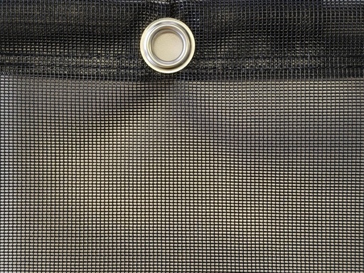 [7288-06] Covering mesh - 280 g/m² PES/PVC - 3.5 mx 8 m - eyelets every 50 cm