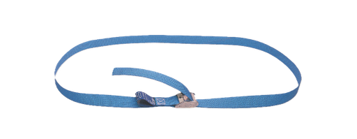 [5502-025-LM] Lashing strap in 1 piece - 25 mm - with clamp lock - 400 kg